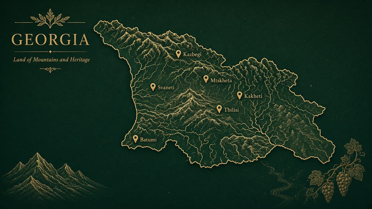Map of Georgia